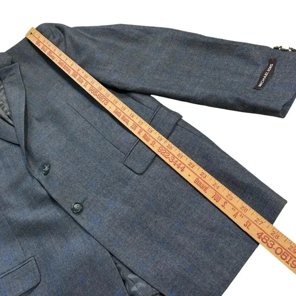 NWT Michael Kors Wool Blazer Sportcoat Suit Jacket - Picture 12 of 12